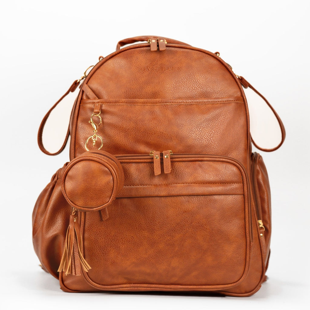 *PRE-ORDER* Ox & Barn® Auburn Edition Vegan Leather Baby Diaper Bag Backpack - Native Collection™ - Ox & Barn